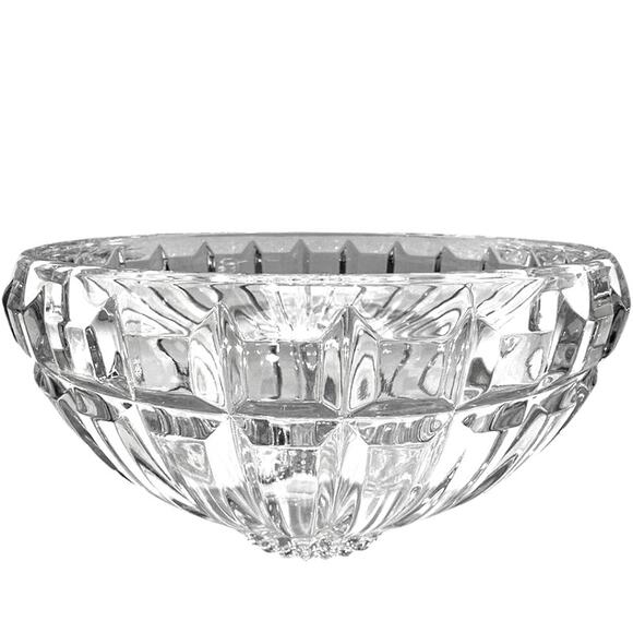 Mikasa Austria Reflections 7.5" Heavy Lead Crystal Bowl-Stunning - Picture 3 of 4